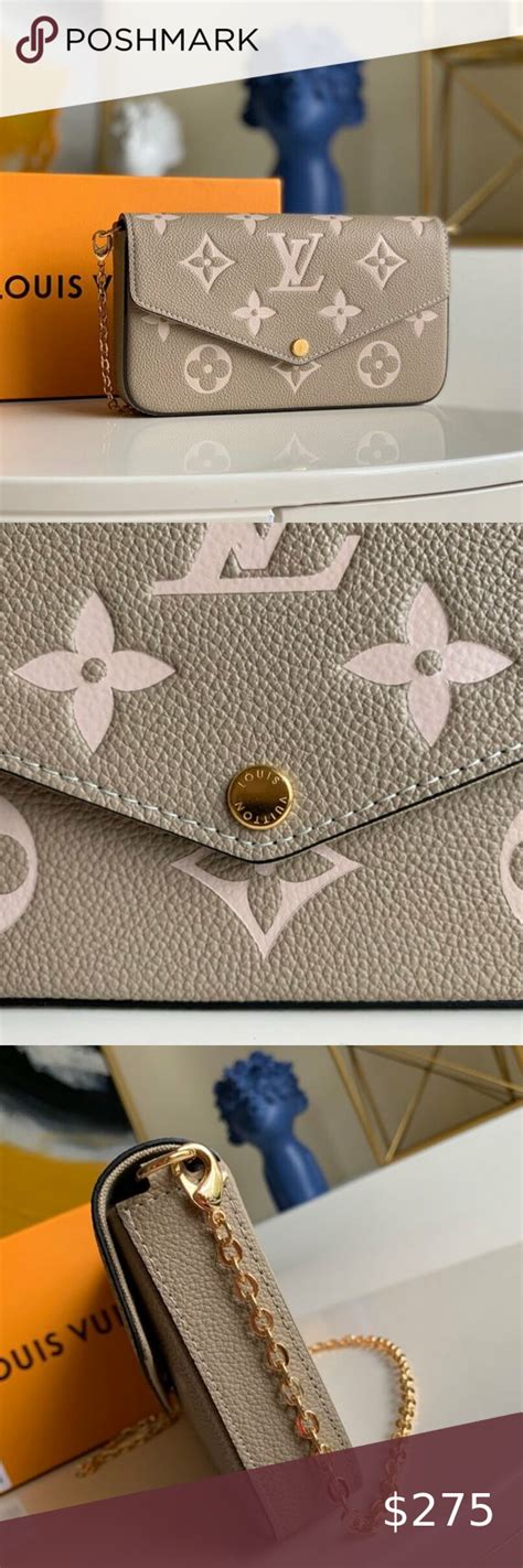 louis vuitton felicie pochette grey|lv felicie pochette monogram.